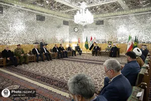 دیدار نخست وزیر عراق با تولیت آستان قدس رضوی