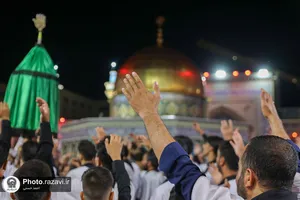 عزاداری هیأت مذهبی استان کرمان در حسینیه حرم