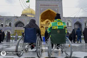 اولین چهارشنبه سال 1404 در حرم مطهر رضوی