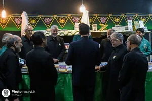 بازدید قائم مقام تولیت آستان قدس رضوی از مواکب خدمت رسان به زائرین پیاده