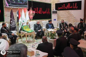 حضور خدام در موکب مدینه&zwnj;الزائرین امام حسن علیه السلام