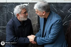 مراسم ترحیم مرحوم سید جواد حجازی در حرم مطهر رضوی