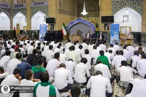 اختتامیه دوره قرآنی اقراء در حرم مطهر رضوی