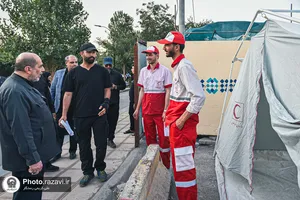 بازدید مدیرعامل بنیاد کرامت رضوی از مواکب اطراف حرم امام رضا علیه&zwnj;السلام 