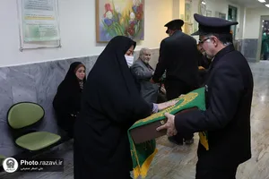 حضور خدام حرم مطهر رضوی در بیمارستان جوادالائمه(علیه&zwnj;السلام)