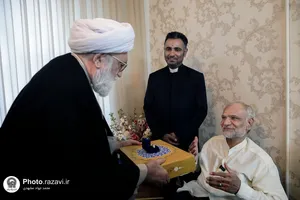 دیدار تولیت آستان قدس رضوی با خانواده شهدا و جانبازان در سرخس