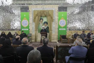 دیدار جمعی از خیران اصناف مشهد با تولیت آستان قدس رضوی