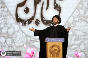آیین خطبه&zwnj;خوانی شب میلاد امام رضا(علیه&zwnj;السلام) در حرم مطهر رضوی - 2