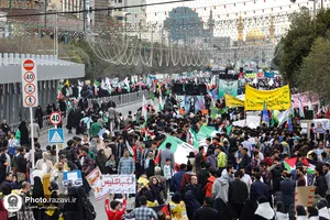 راهپیمایی بزرگداشت ۱۳ آبان در مشهد