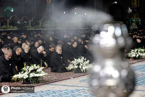 آیین خطبه خوانی شب شهادت امام رضا علیه السلام در حرم مطهر رضوی -2