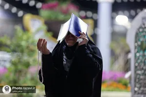 مراسم احیا شب نوزدهم ماه مبارک رمضان در حرم مطهر رضوی - 2