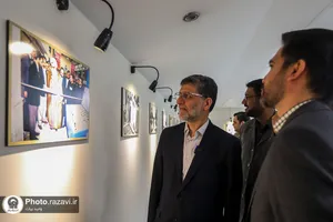 حضور قائم مقام تولیت آستان قدس رضوی در موسسه قدس و خراسان