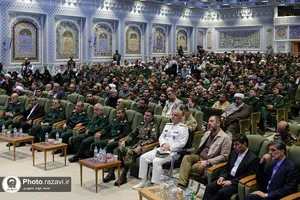 مراسم تکریم و معارفه فرمانده سپاه امام رضا علیه&zwnj;السلام