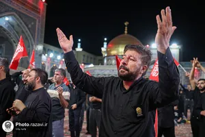 عزاداری سنتی دهه آخر صفر در &laquo;حسینیه حرم&raquo;-4