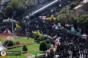 عزاداری شهادت امام رضا علیه السلام در حرم مطهر رضوی
