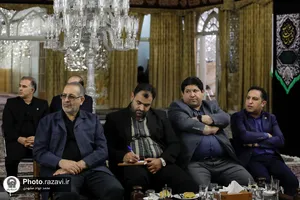 دیدار جمعی از نمایندگان اصناف مشهد با تولیت آستان قدس رضوی