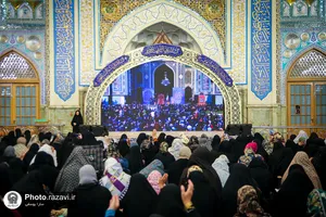 اقامه نماز عید فطر در حرم مطهر رضوی-3