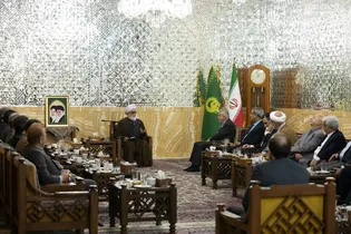 دیدار وزیر میراث فرهنگی، گردشگری و صنایع دستی با تولیت آستان قدس رضوی