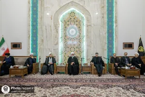 دیدار اعضای شورای قضایی استان با تولیت آستان قدس رضوی