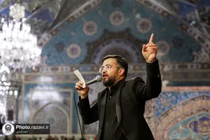 وداع با شهدای گمنام در شب شهادت حضرت فاطمه سلام الله علیها