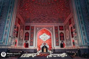 آئین خطبه&zwnj;خوانی شب عاشورا در حرم مطهر رضوی
