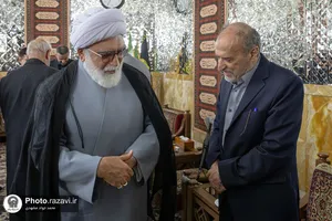 دیدار اساتید دانشگاه دفاع ملی با تولیت آستان قدس رضوی