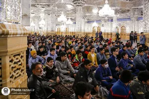 طرح بهار بندگی در حرم مطهر رضوی