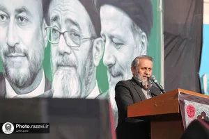 اجتماع مردم مشهد در پی شهادت رئیس جمهور و جمعی از مسئولان-2