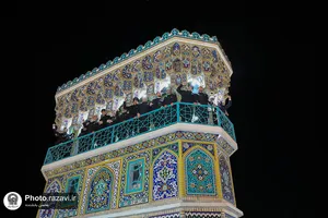 طنین&zwnj; الله اکبر در حرم مطهر رضوی
