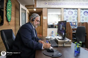 پاسخگویی تلفنی معاون طرح و برنامه آستان قدس رضوی به مخاطبان سامانه ۱۳۸