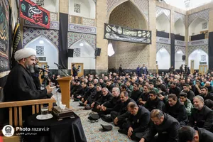 عزاداری حضرت اباعبدالله الحسین(ع) با حضور تولیت آستان قدس رضوی-3