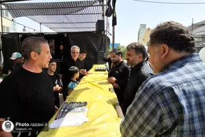 بازدید رئیس مرکز خادمیاری بنیاد کرامت رضوی از مواکب دهه آخر صفر