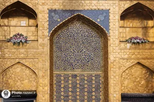 گل&zwnj;آرایی ویژه صحن و سرای رضوی به مناسب میلاد امام رضا علیه السلام