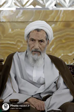 دیدار جمعی از علمای مشهد با شیخ ابراهیم زکزاکی و تولیت آستان قدس رضوی