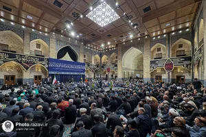 عزاداری ایام پایانی ماه صفر در حرم مطهر رضوی-3