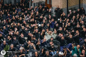عزاداری روز عاشورای حسینی با حضور تولیت آستان قدس رضوی