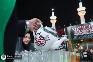 پذیرایی از زائران بارگاه منور رضوی در مواکب حسینی