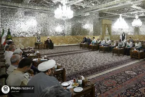 دیدار مدیران کانون&zwnj;های خادمیاری کشور با تولیت آستان قدس رضوی