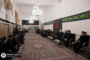 حضور تولیت آستان قدس رضوی در کشیک خانه دربانان
