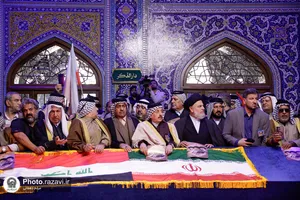 تشرف شیوخ عشایر عراق به حرم مطهر-۳