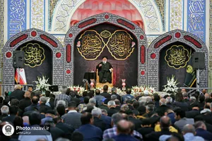 عزاداری ایام شهادت دهه آخر صفر در رواق امام خمینی(ره) حرم مطهر رضوی
