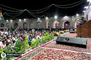 مراسم جشن میلاد امام رضا علیه&zwnj;السلام در صحن غدیر