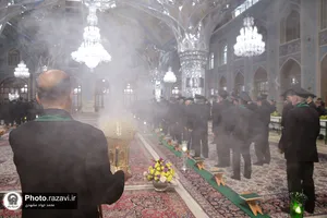 مراسم خطبه خوانی صبح میلاد امام رضا علیه&zwnj;السلام