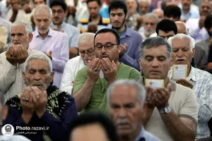 اقامه نماز عید سعید قربان در حرم مطهر رضوی