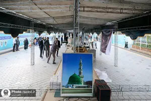 آماده سازی مواکب خیابان آیت الله واعظ طبسی