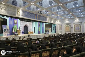 گردهمایی دانشجویان دختر زیارت اولی دانشگاه فرهنگیان