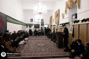 حضور تولیت آستان قدس رضوی در کشیک خانه دربانان