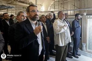 بازدید جمعی از نمایندگان مجلس شورای اسلامی از فعالیت&zwnj;های عمرانی حرم مطهر رضوی