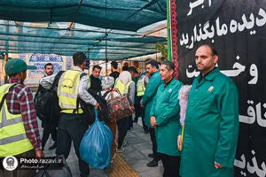 آغاز فعالیت موکب فراشان حرم مطهر رضوی