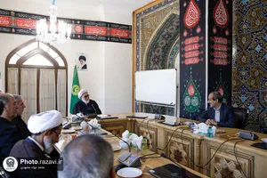 دیدار جمعی از آزادگان استان خراسان با تولیت آستان قدس رضوی